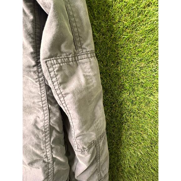 Aritzia TNA Platoon Military Utility Hooded Jacket Lightweight Cotton Blend Sz S - Picture 11 of 13